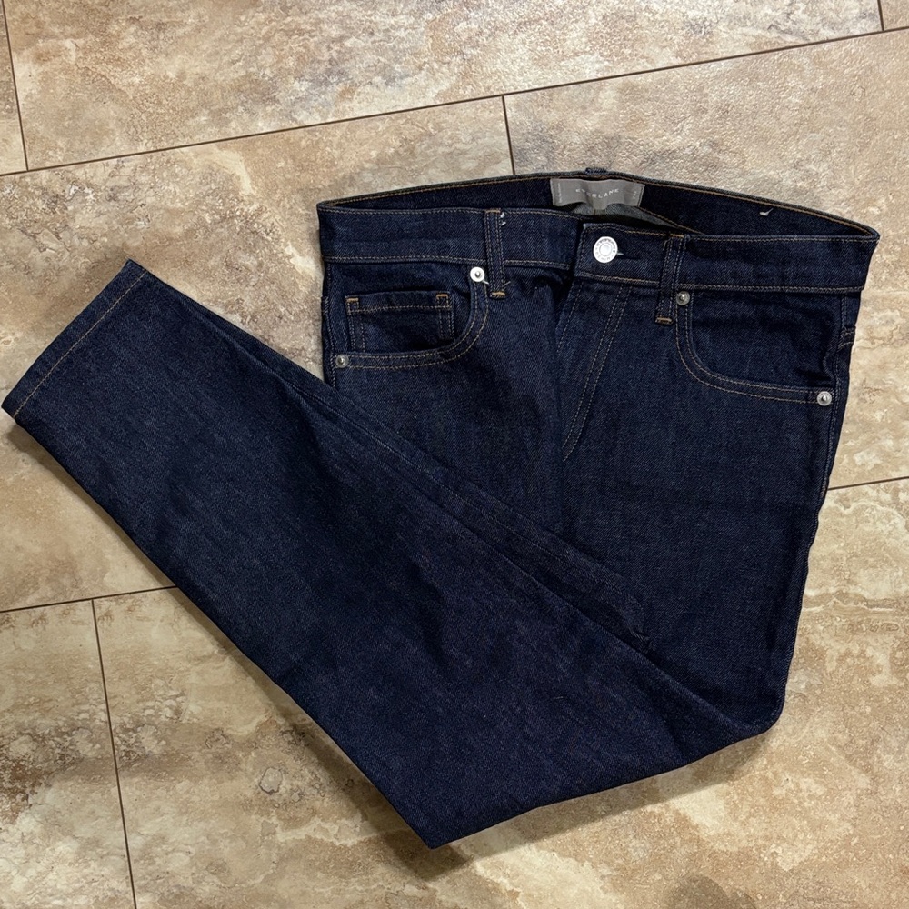 Everlane Women's Dark Blue Skinny Jeans